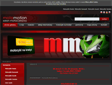 Tablet Screenshot of motomotion.pl